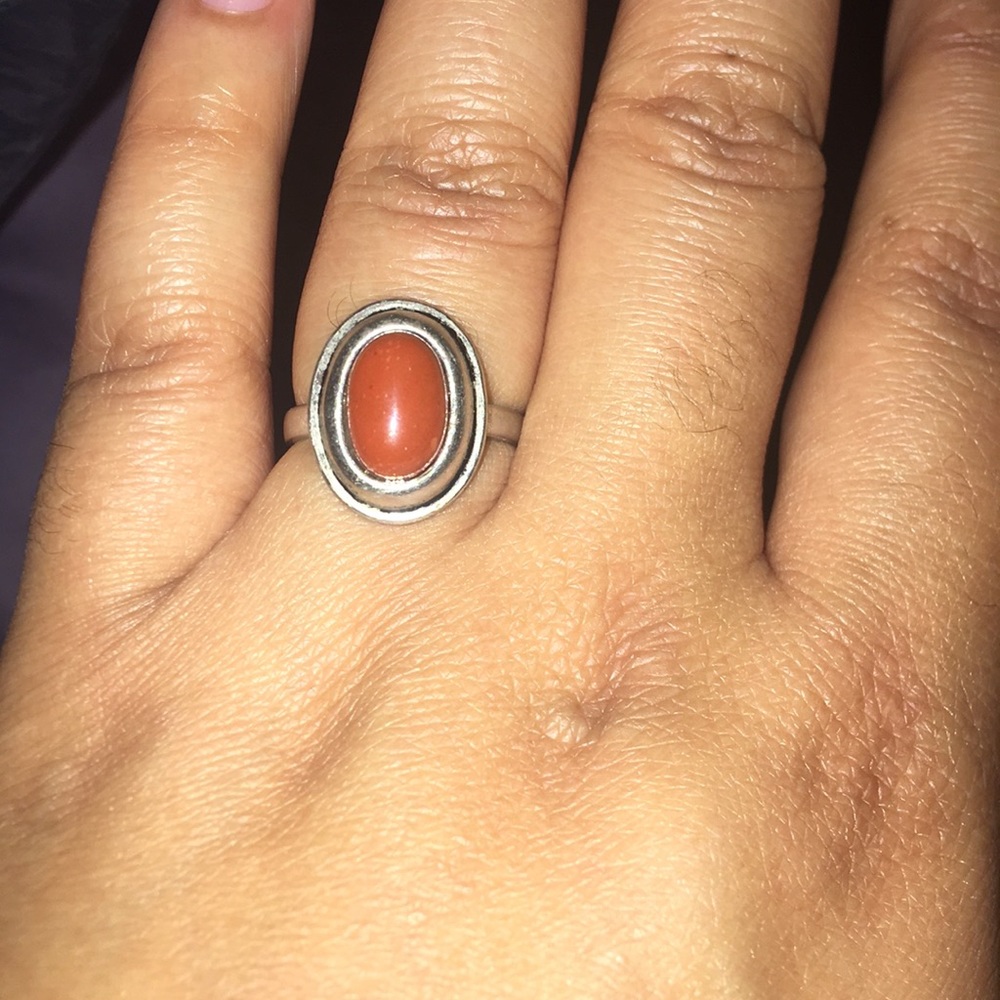 Jewel Kade ring orange stone